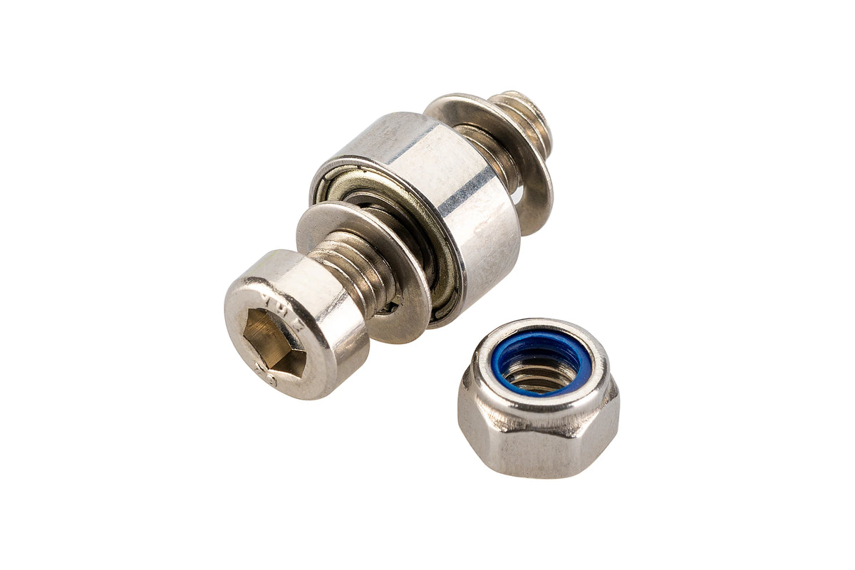 Puig Handle Fitting Hardware Kit - Harley-Davidson Handle Fitting Screw/Bearing/Nut/Washers Kit