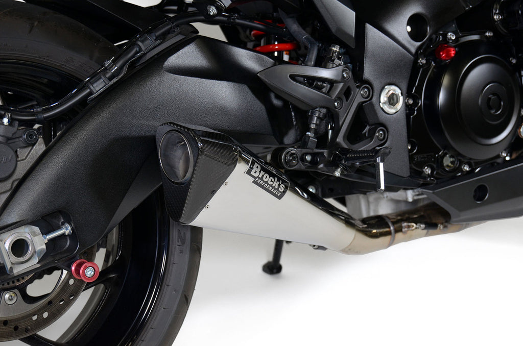 Brock's Performance Penta-Carbon Full System 15" Muffler (Polished) GSX-S1000 (18-20) and Katana (2020)