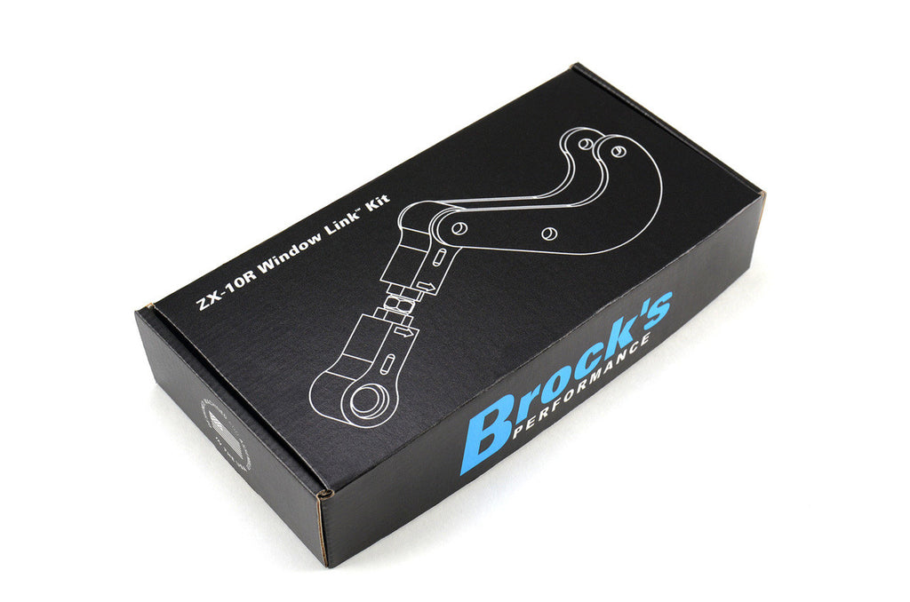 Brock's Performance Window Link Kit Adjustable ZX-10R (21-26) for Drag Racing Applications