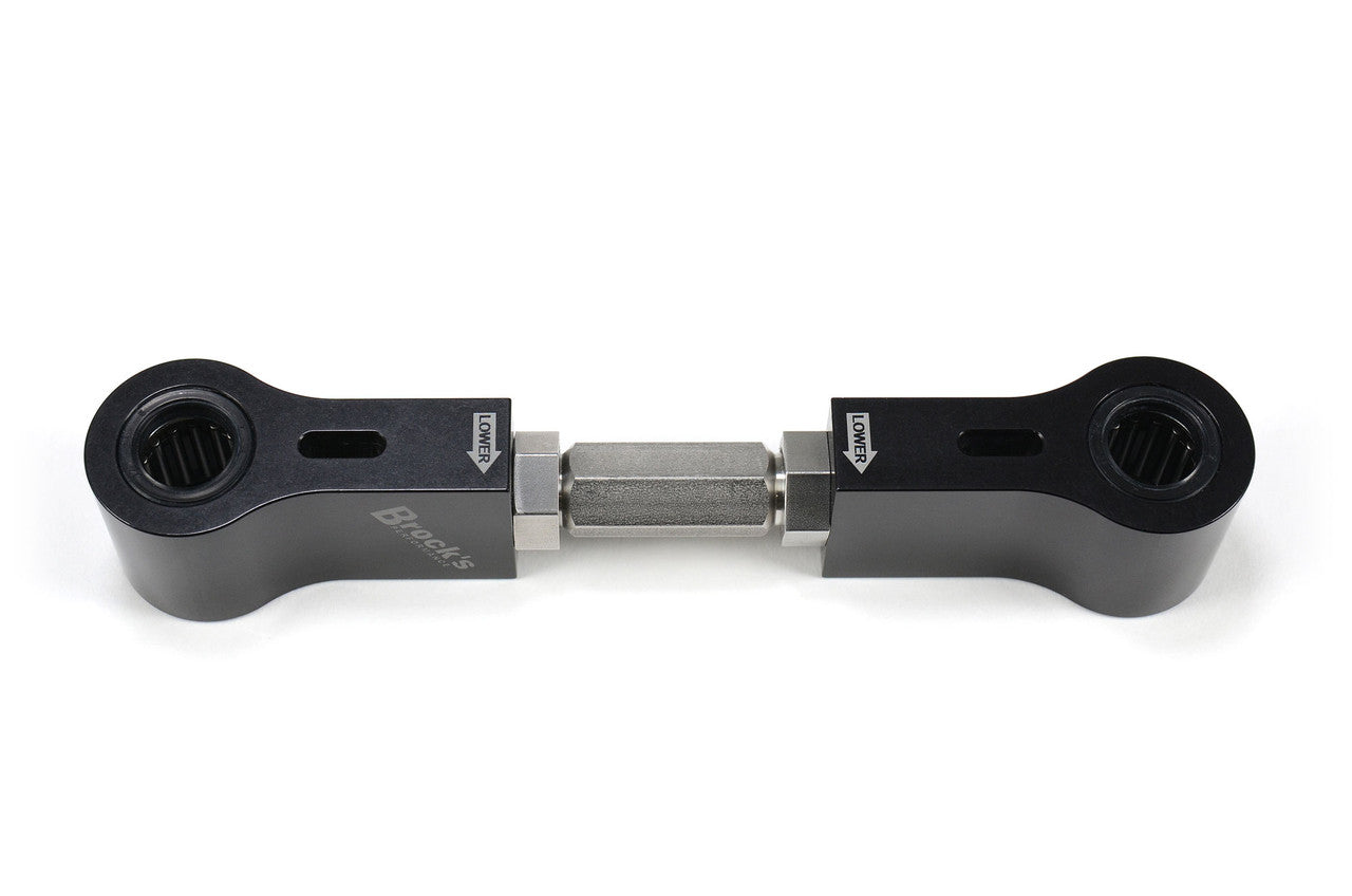 Brock's Performance Window Link Kit Adjustable ZX-10R (21-26) for Drag Racing Applications
