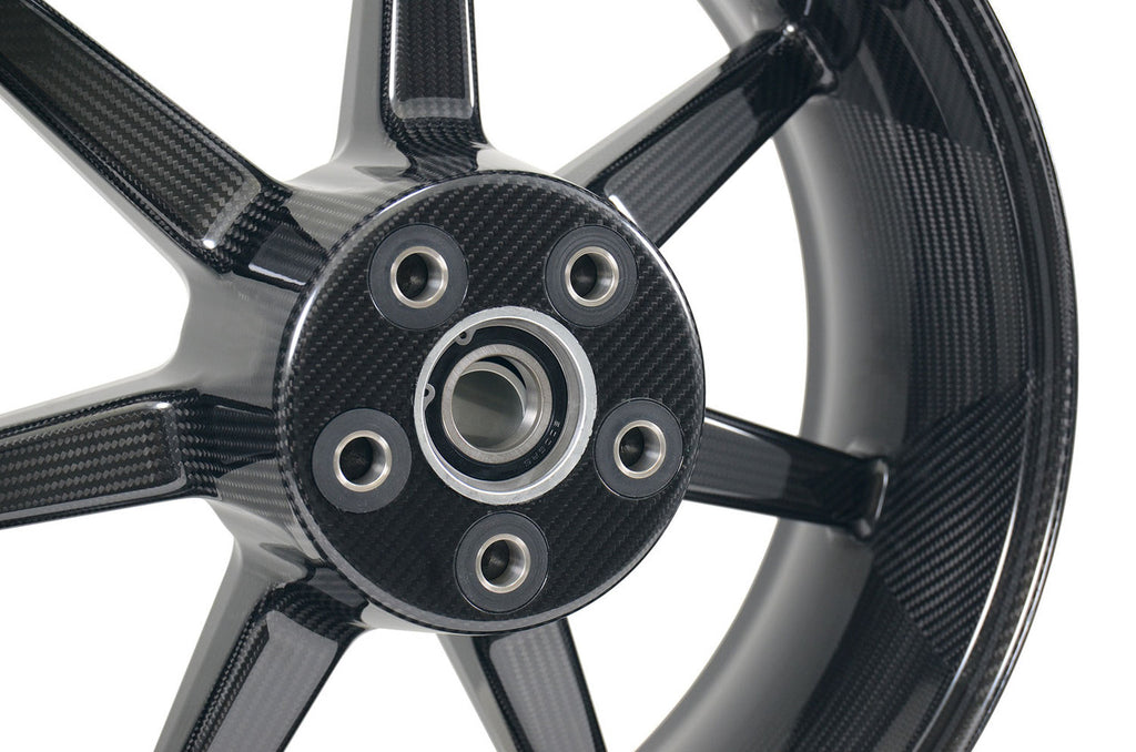 Brock's Performance BST Chain Drive 7 TEK 17 x 6.0 Rear Wheel - Bagger Racing League Approved