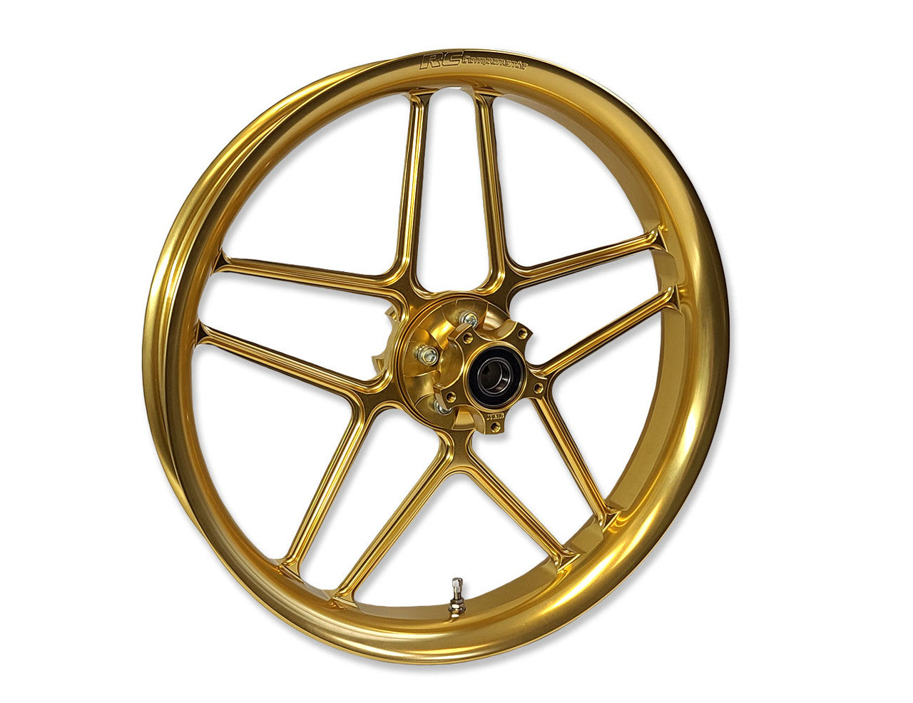 Brock's Performance Laguna 19 x 3.0 Forged Aluminum Front Wheel - Gold (09-23) H-D Touring Models
