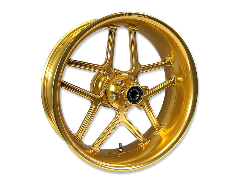 Brock's Performance Laguna 17 x 6.25 Forged Aluminum Rear Wheel - Gold (09-23) H-D Models Models