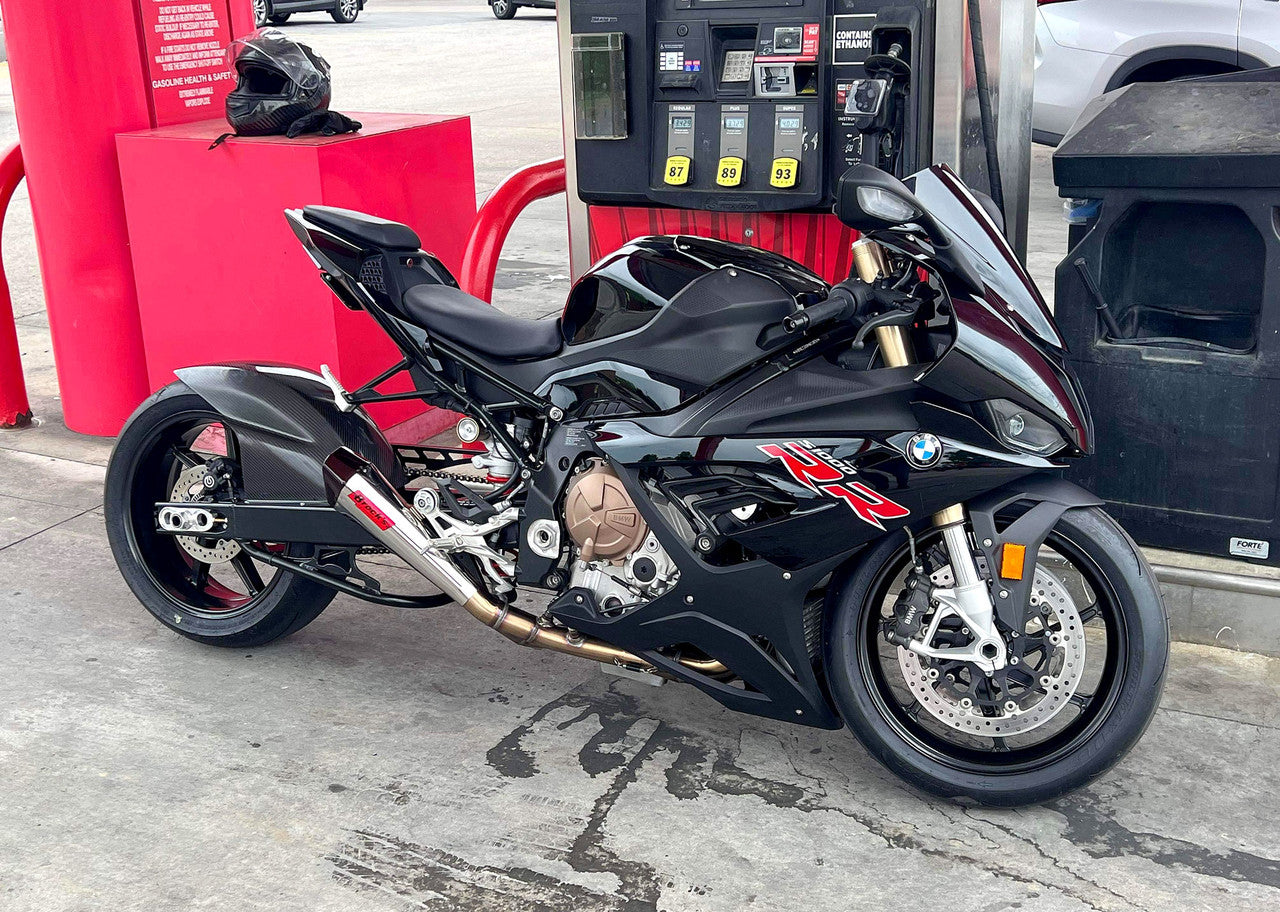 Brock's Performance Penta-Carbon Full System 15" Muffler (Polished) S1000RR (20-26)