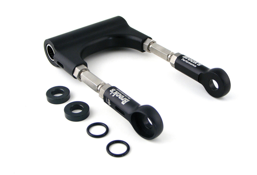 Brock's Performance Window Link Kit Adjustable (5" Rod) S1000RR (10-19), HP4 (12-15), S1000R (14-20), and S1000XR (15-19)
