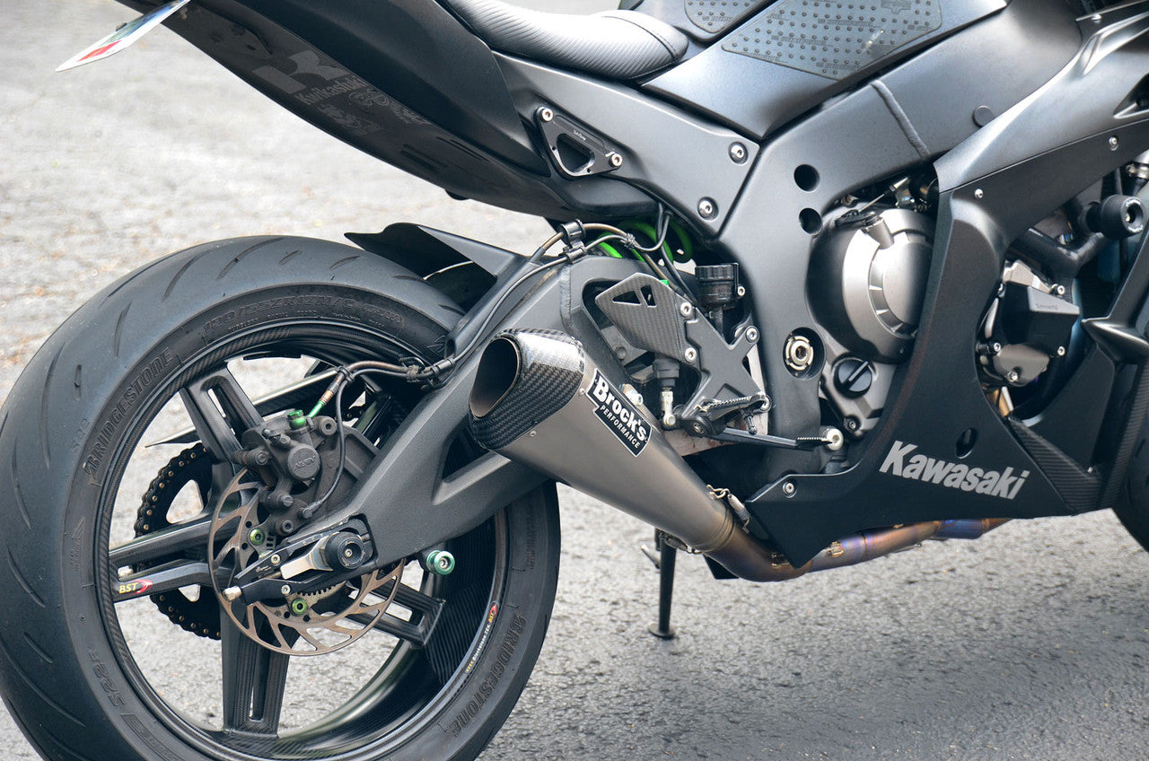 Brock's Performance CT Megaphone Full System w/ 17" Muffler ZX-10R/RR (16-26)