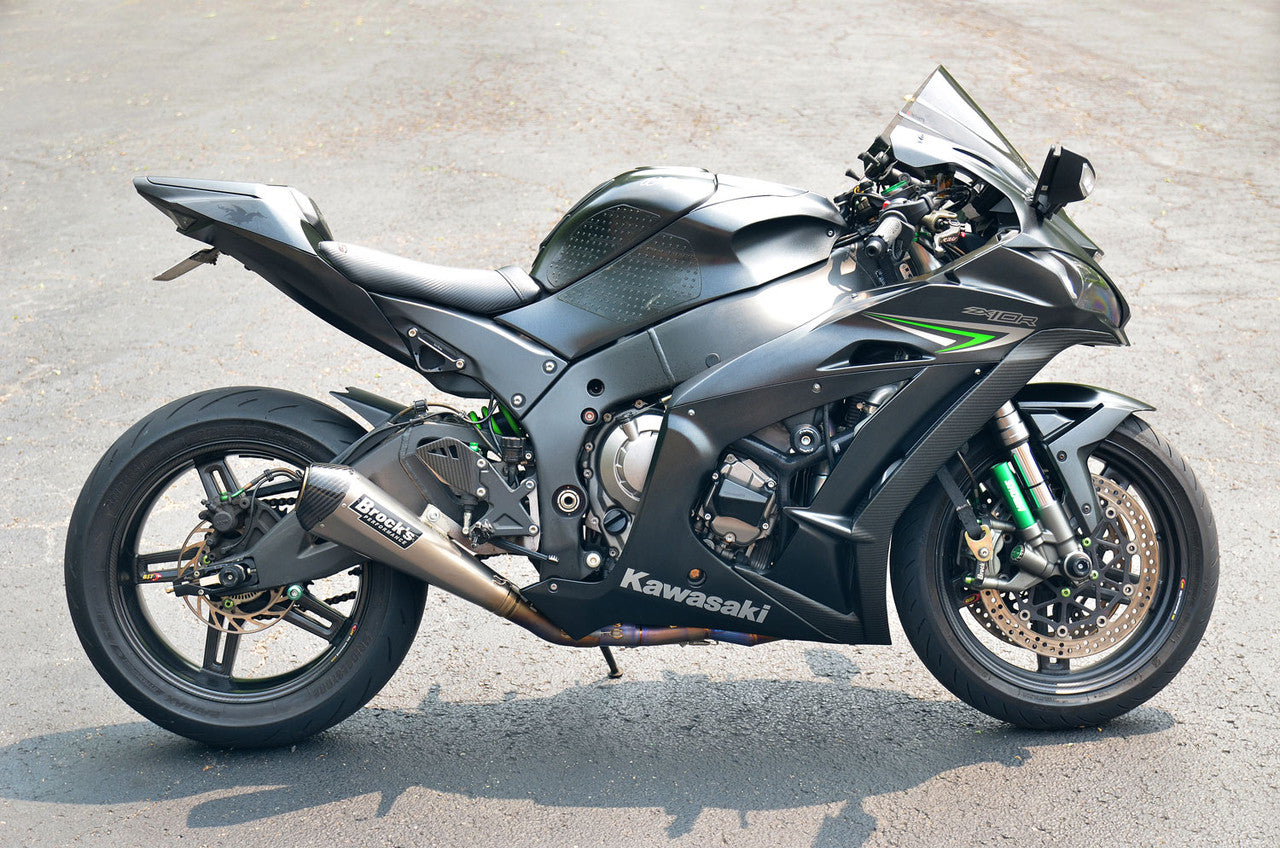 Brock's Performance CT Megaphone Full System w/ 17" Muffler ZX-10R/RR (16-26)