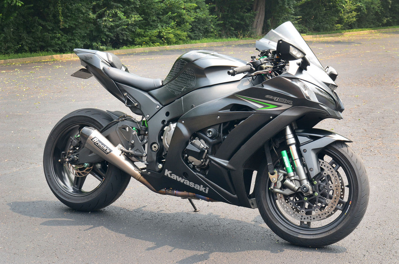Brock's Performance CT Megaphone Full System w/ 17" Muffler ZX-10R/RR (16-26)