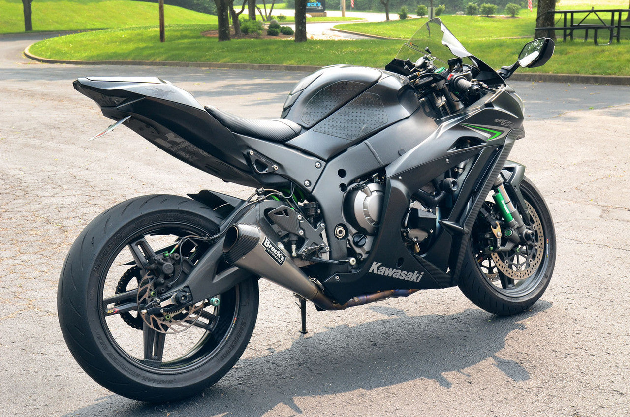 Brock's Performance CT Megaphone Full System w/ 17" Muffler ZX-10R/RR (16-26)