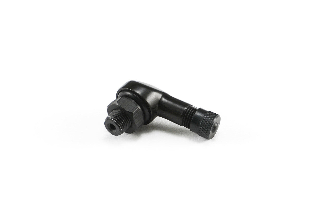 Brock's Performance 90 Degree Valve Stem (Black) for 11.3mm Hole
