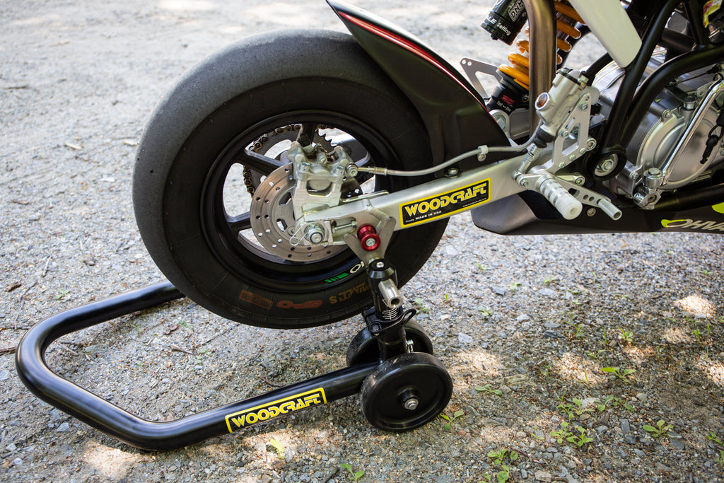 Woodcraft Ohvale Rear Adjustable Spool Stand — 12" Tire