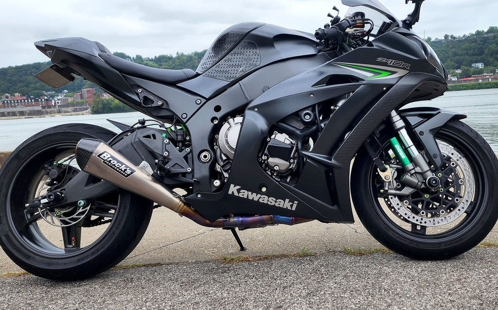 Brock's Performance CT Megaphone Full System w/ 17" Muffler ZX-10R/RR (16-26)