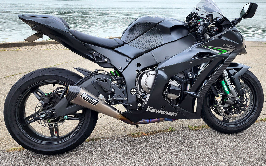 Brock's Performance CT Megaphone Full System w/ 17" Muffler ZX-10R/RR (16-26)