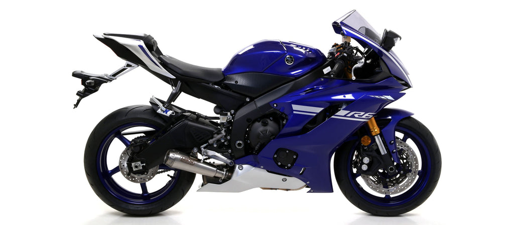 Arrow Nichrom Pro-Race Slip On - Yamaha YZF-R6
