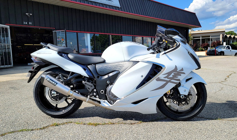 Brock's Performance CT Single Full System w/ 16" QuietKore Muffler Suzuki Hayabusa (22-26)