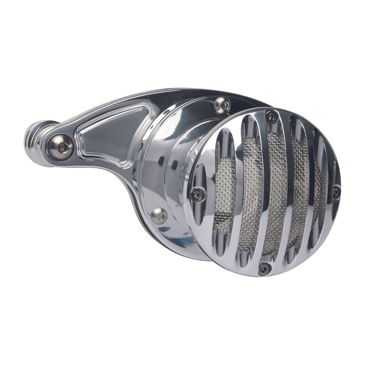 Brock's Performance Velocity Stack Grill Design Chrome Touring (17-23), Softail (18-23)