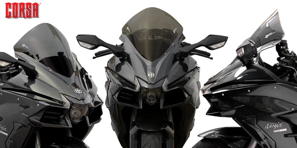 Zero Gravity Windscreen - KAWASAKI Ninja H2 SX SE 2018-22 Non-AHB "Auto High Beam"