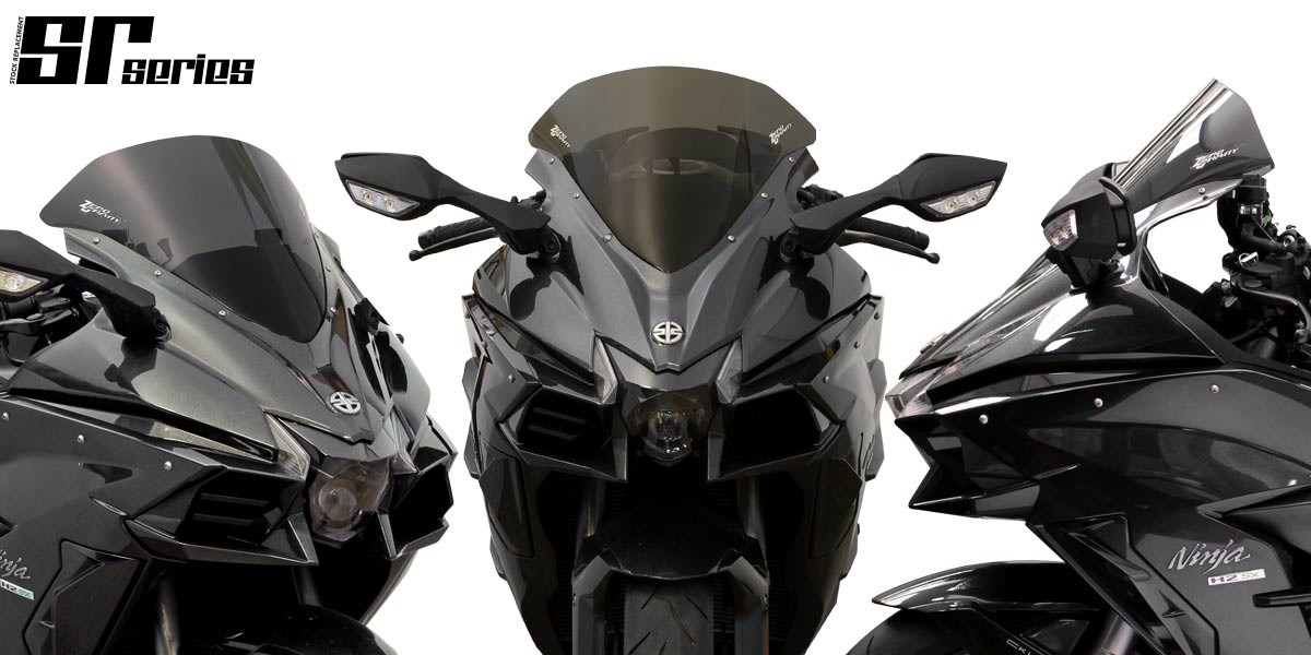 Zero Gravity Windscreen - KAWASAKI Ninja H2 SX SE 2018-22 Non-AHB "Auto High Beam"