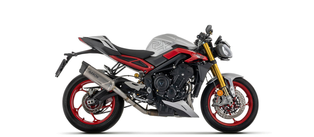 Arrow Full System with Indy Raceevo Titanium Slip Ons