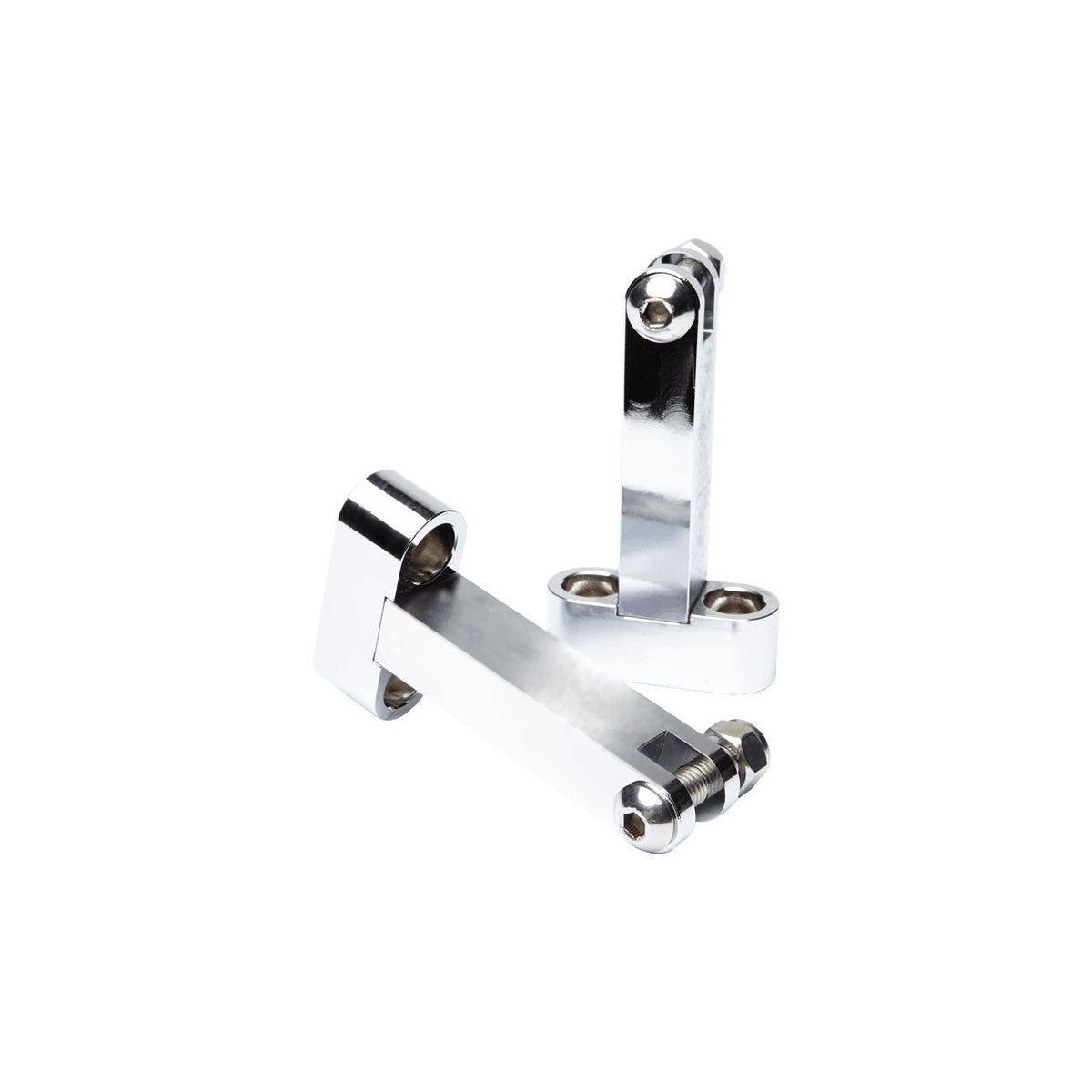 Brock's Performance Mounting Brackets for Passenger Floorboard Chrome Touring Models (93-22)