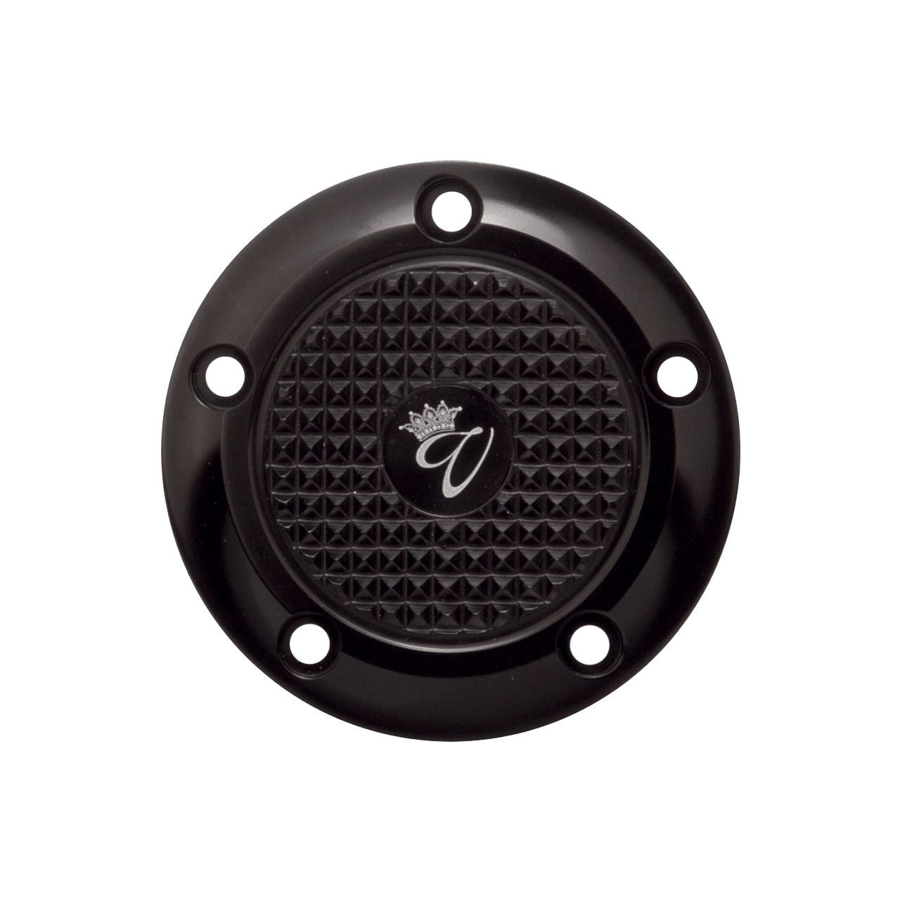 Brock's Performance Diamond Point Cover Black Touring (99-15), Softail (99-18), Dyna (99-17)