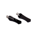 Brock's Performance Diamond Foot Pegs Black Standard (See Fitment)