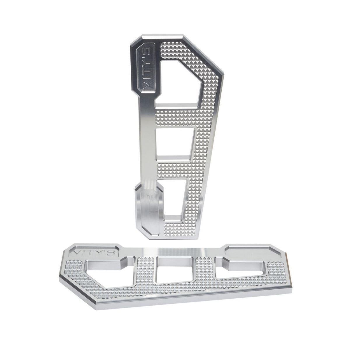 Brock's Performance Racing Front Floorboards Silver (See Fitment)