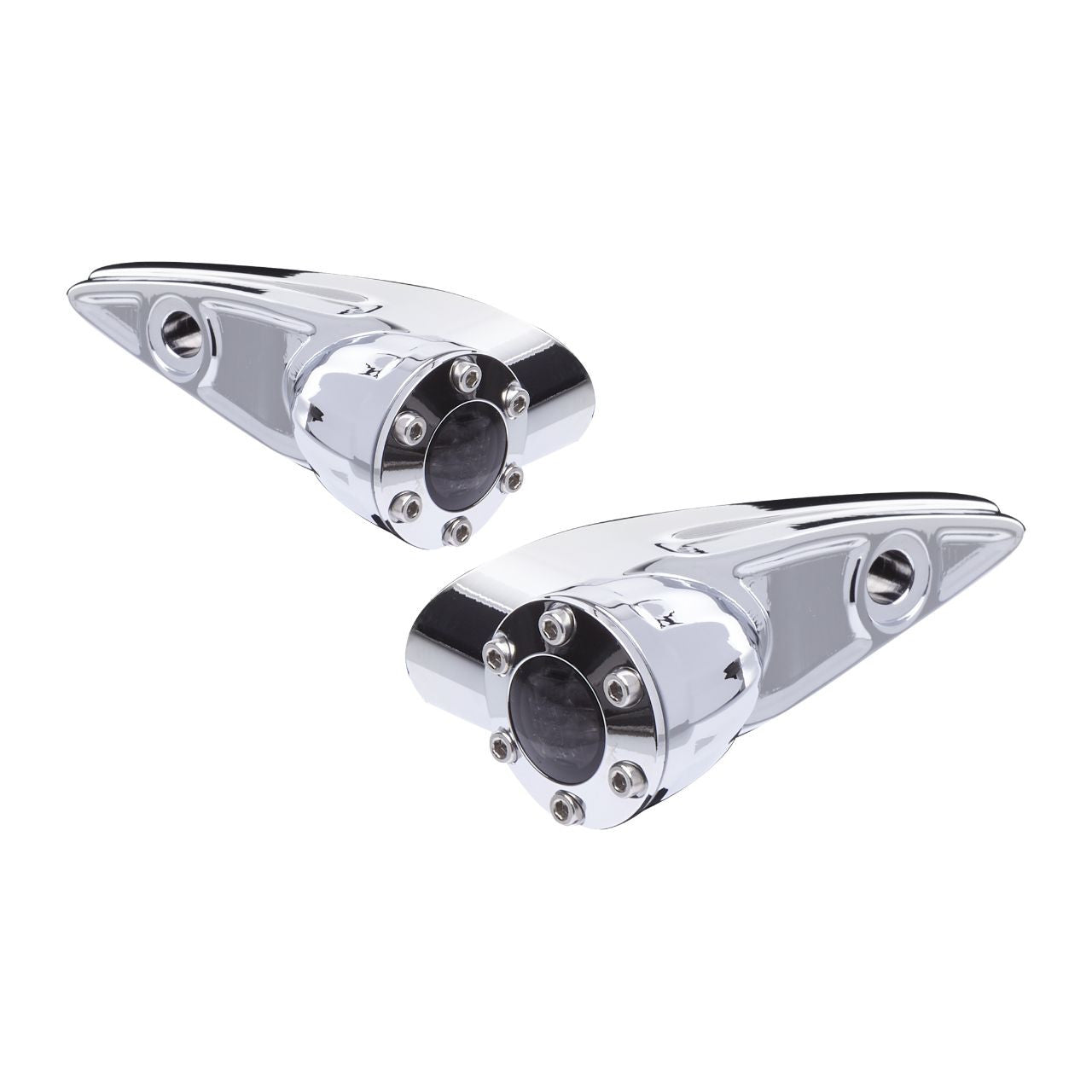 Brock's Performance Front Turn Signals Chrome Road Glide (15-23)