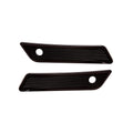 Brock's Performance Diamond Saddlebag Latch Covers Black Touring Models (14-23)
