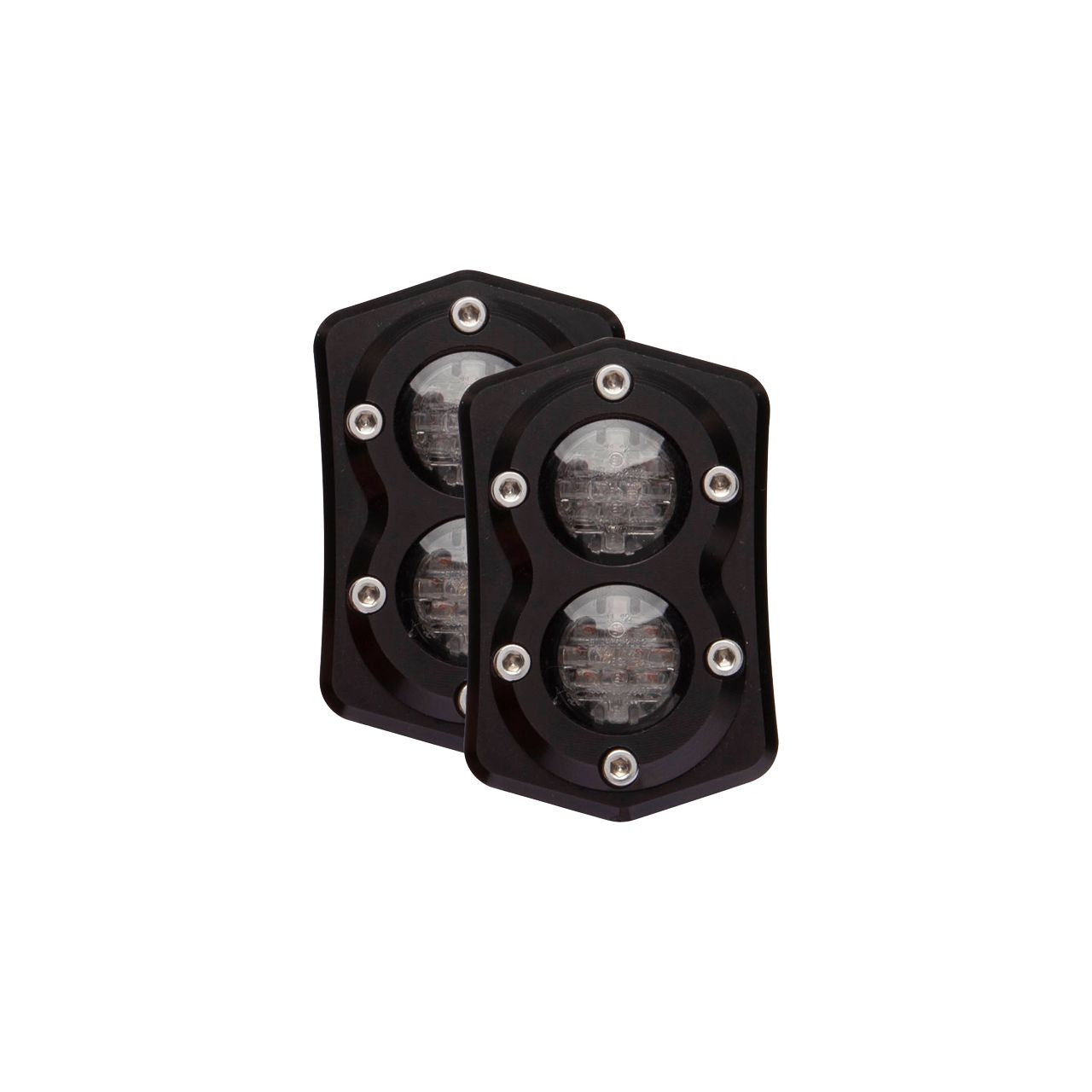 Brock's Performance Taillight Black W/Plate Frame Touring (14-23)