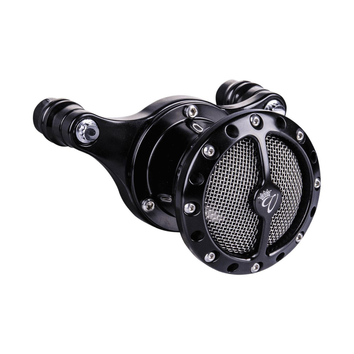 Brock's Performance Velocity Stack Challenger Design Black Big Twin (See Fitment)