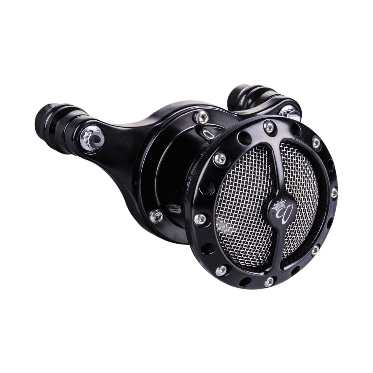 Brock's Performance Velocity Stack Challenger Design Black Sportster (91-22)