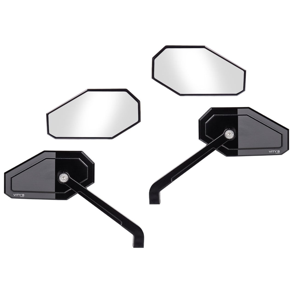 Brock's Performance Massive Mirror Right Side Black