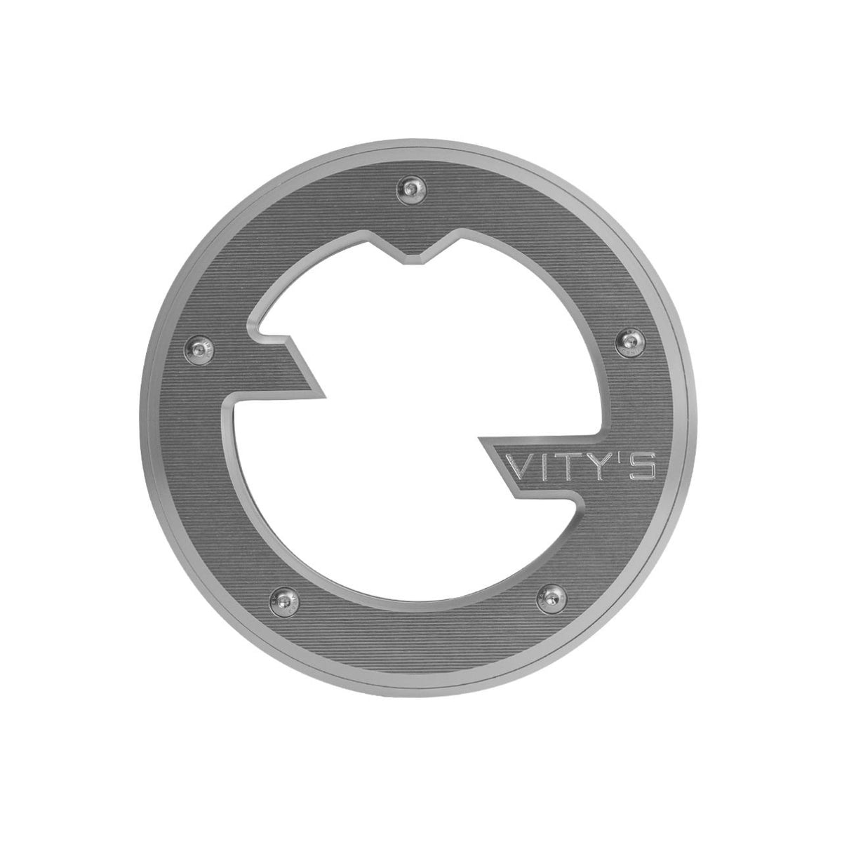 Brock's Performance Massive Derby Cover Silver M8 Touring (16-24)