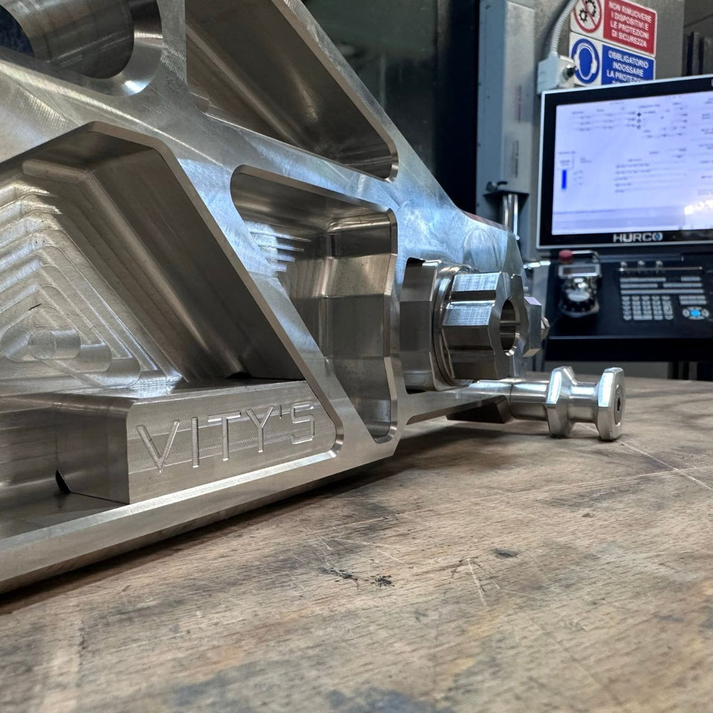 Brock's Performance Vity's Performance Swingarm Natural M8 Softail (18-26)