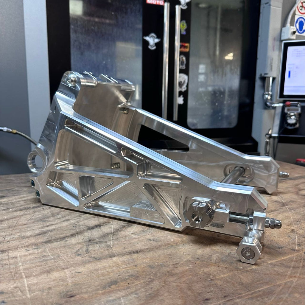 Brock's Performance Vity's Performance Swingarm Natural M8 Softail (18-26)