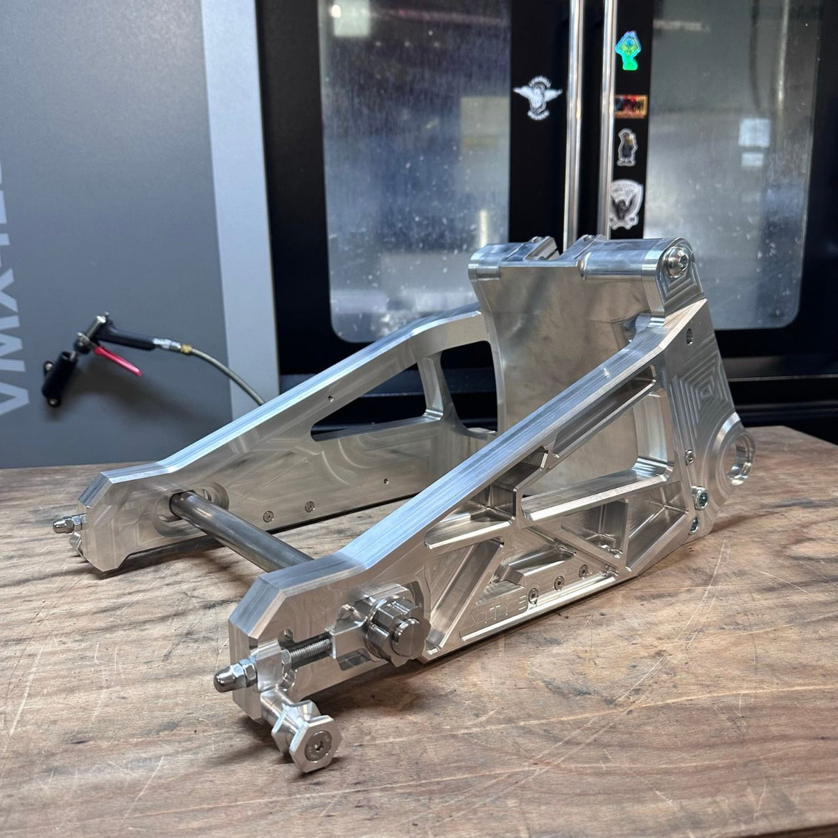 Brock's Performance Vity's Performance Swingarm Natural M8 Softail (18-26)