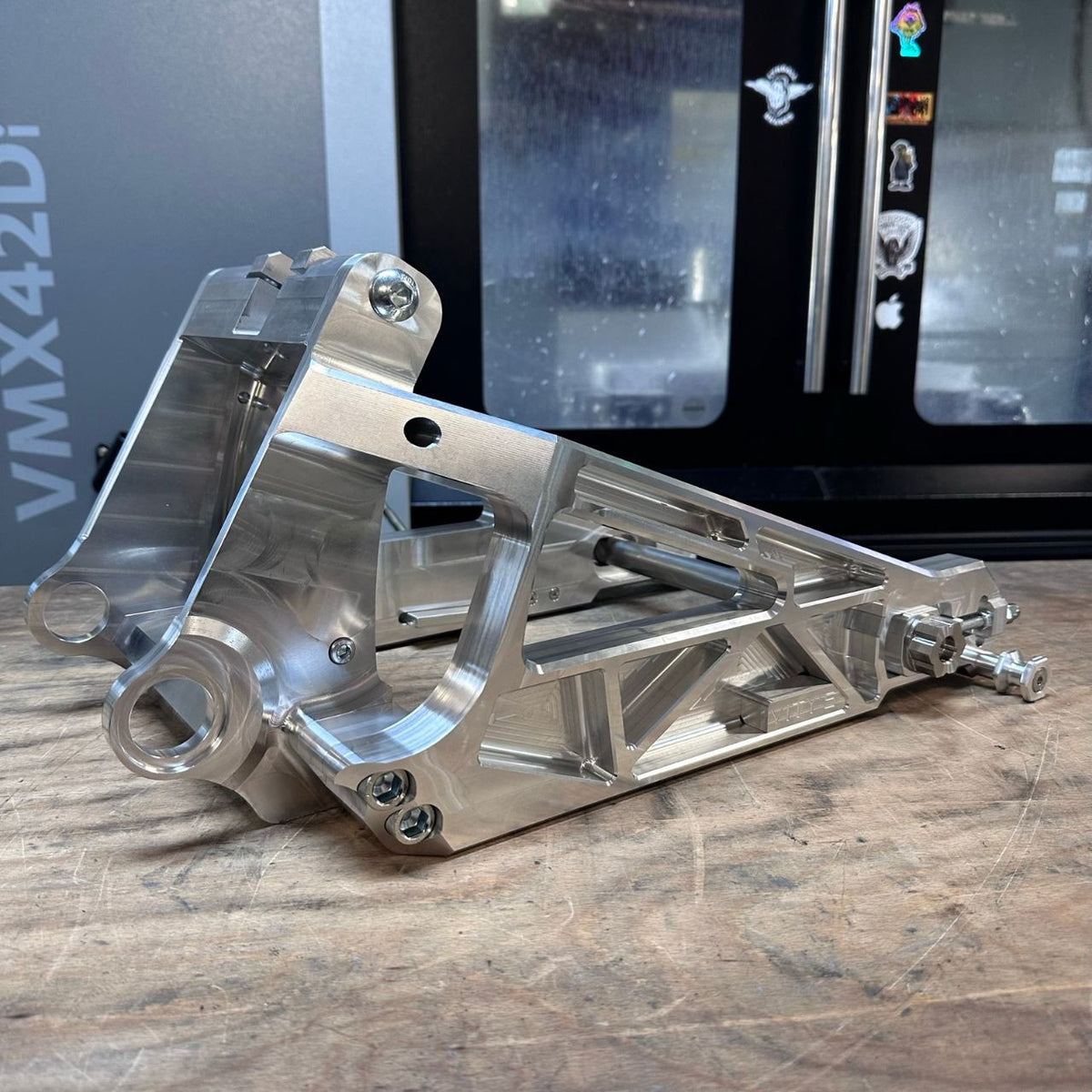 Brock's Performance Vity's Performance Swingarm Natural M8 Softail (18-26)