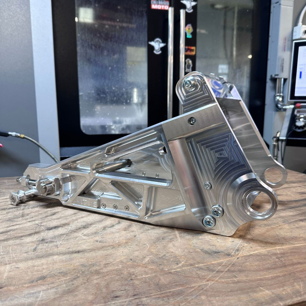 Brock's Performance Vity's Performance Swingarm Natural M8 Softail (18-26)