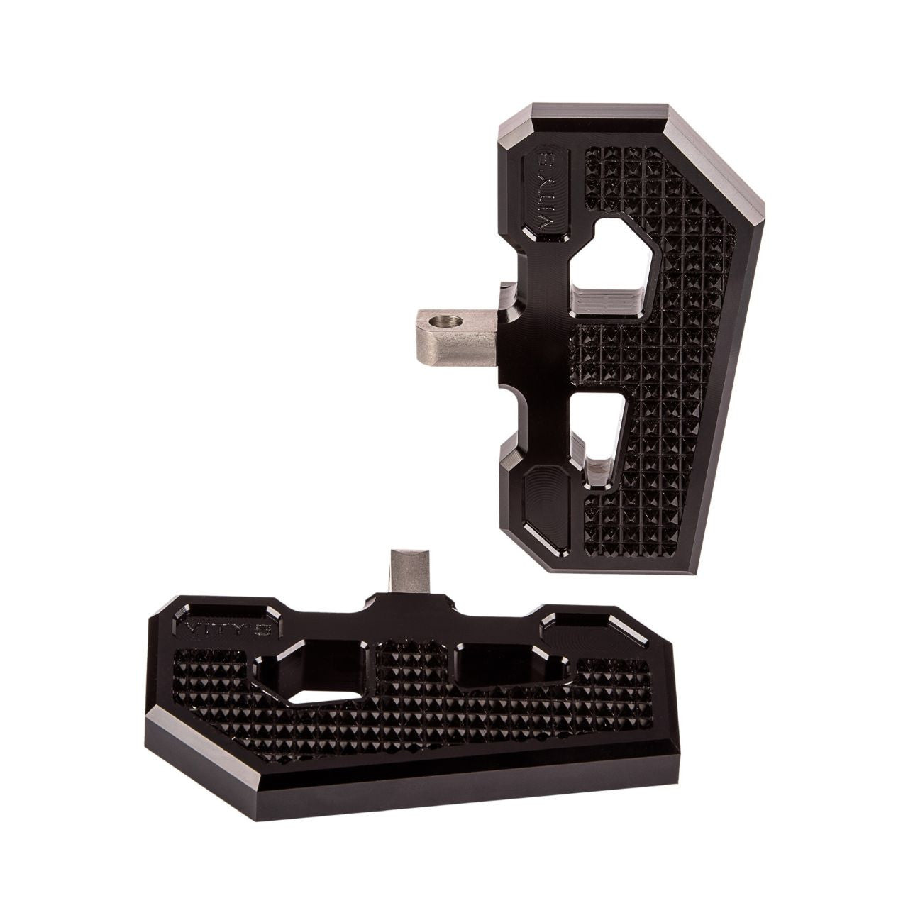 Brock's Performance Racing Passenger Floorboards Black Softail (18-24)