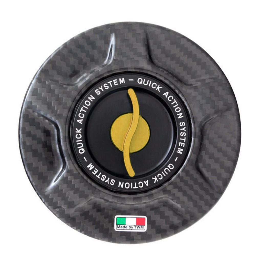 TWM Quick Action Carbon Gas Cap For Ducati - Ducati DesertX/Monster