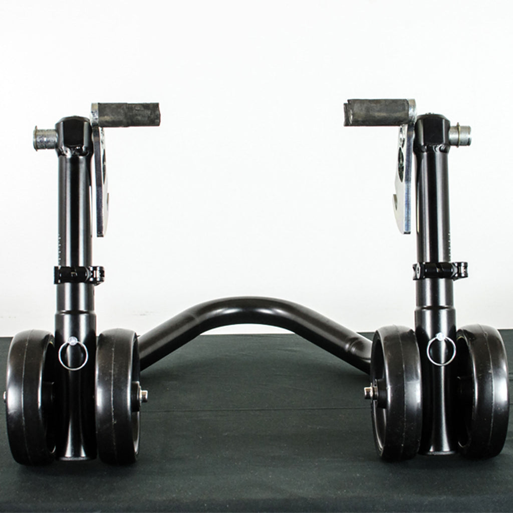 Woodcraft Adjustable Front Under Fork Stand — Dual Radial Mounted Calipers