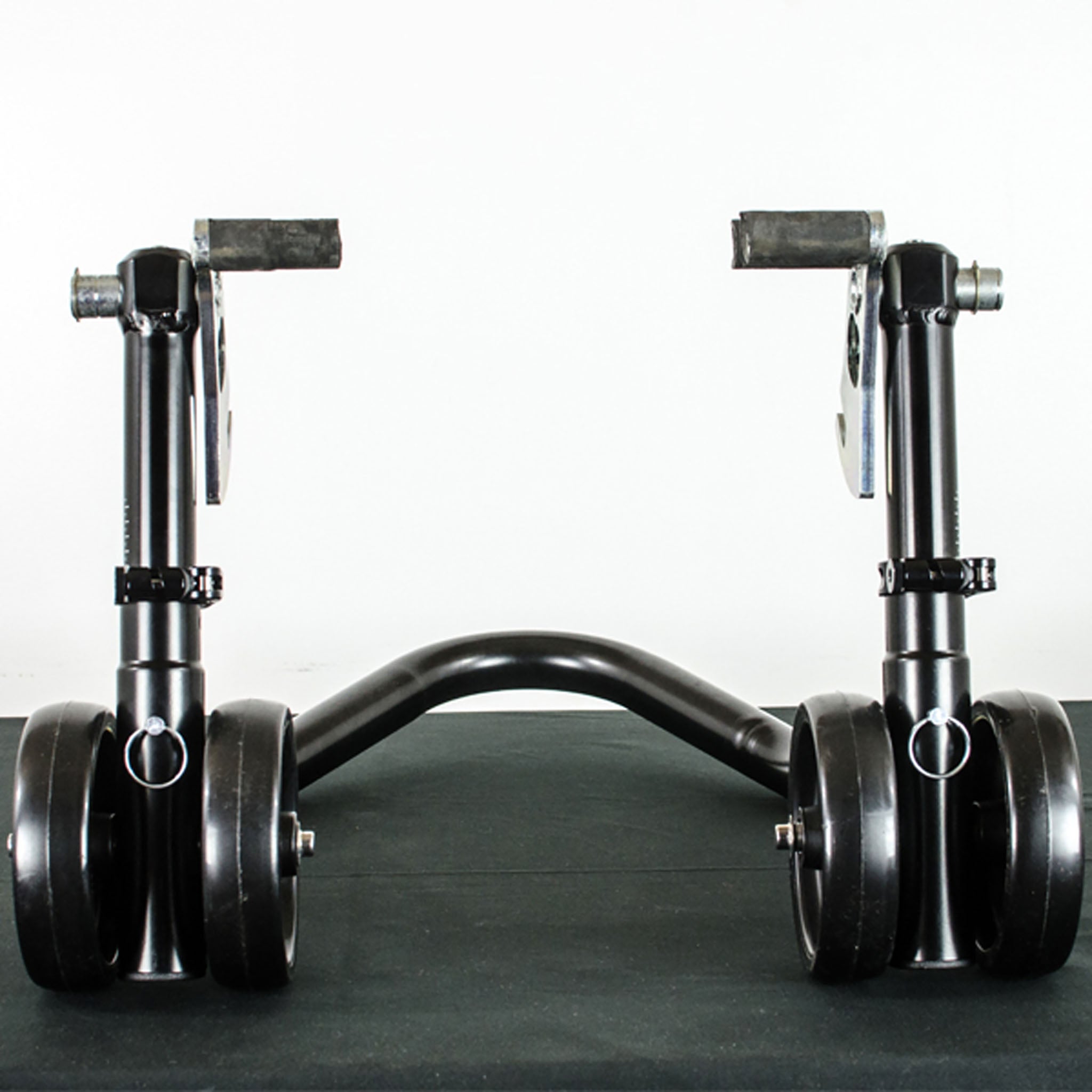Woodcraft Adjustable Front Under Fork Stand — Dual Radial Mounted Calipers