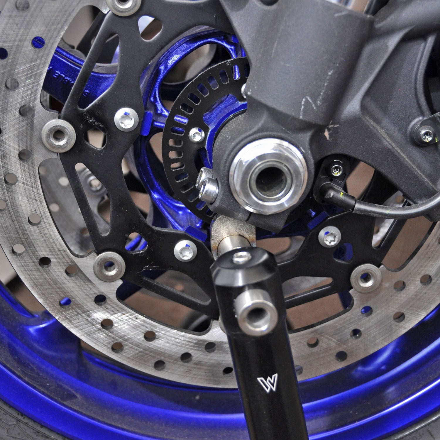 Woodcraft Under Fork Front Stand — Pin Lift Style