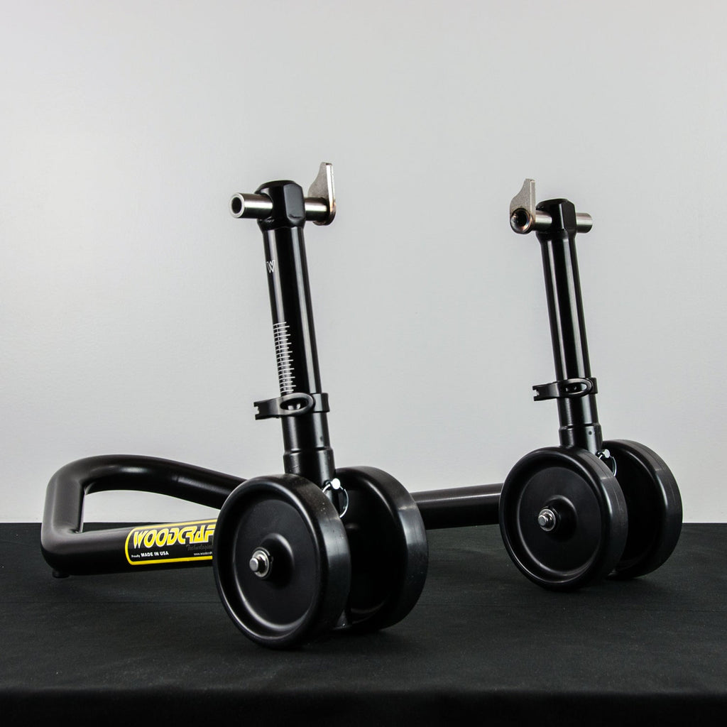 Woodcraft Under Fork Front Stand — Pin Lift Style