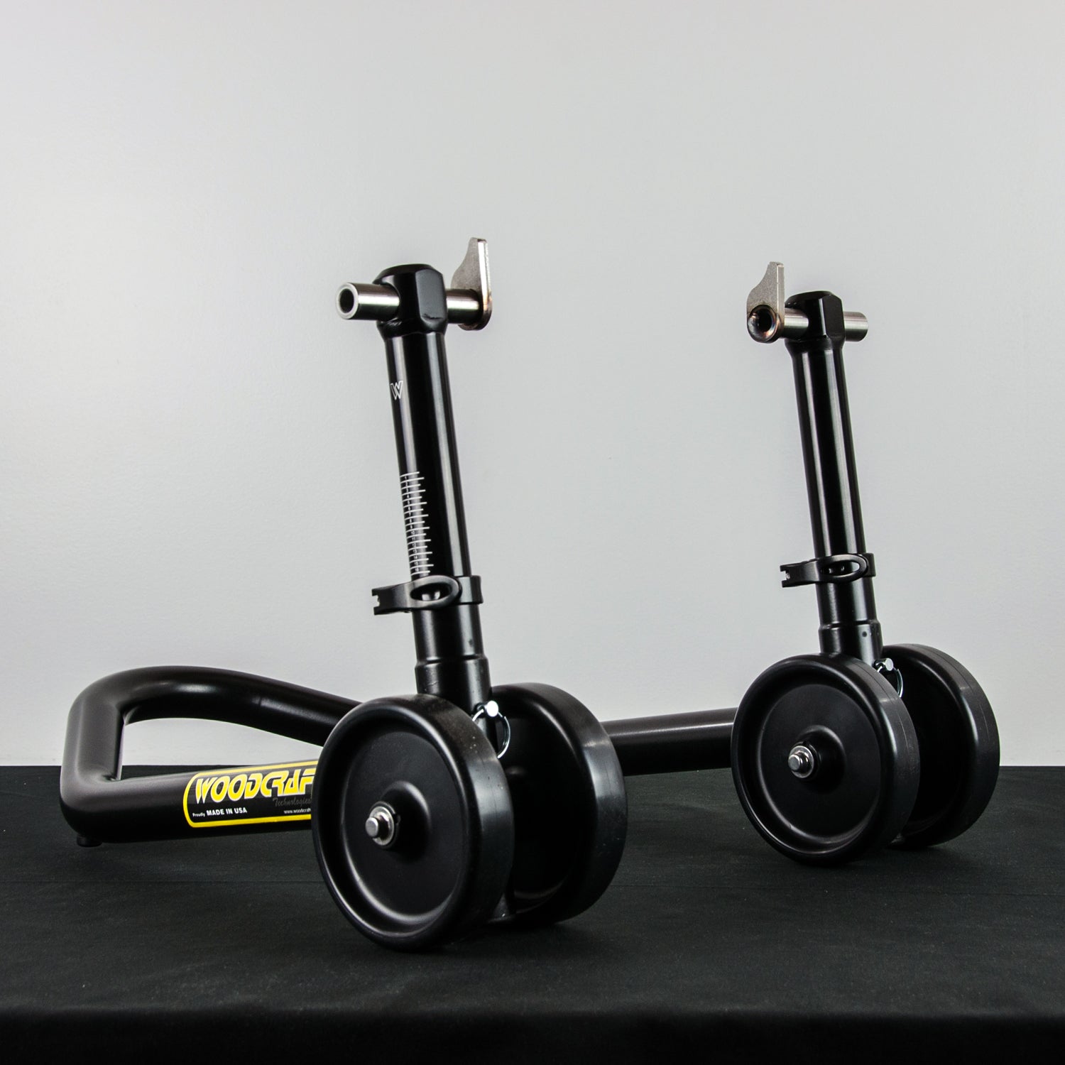 Woodcraft Under Fork Front Stand — Pin Lift Style