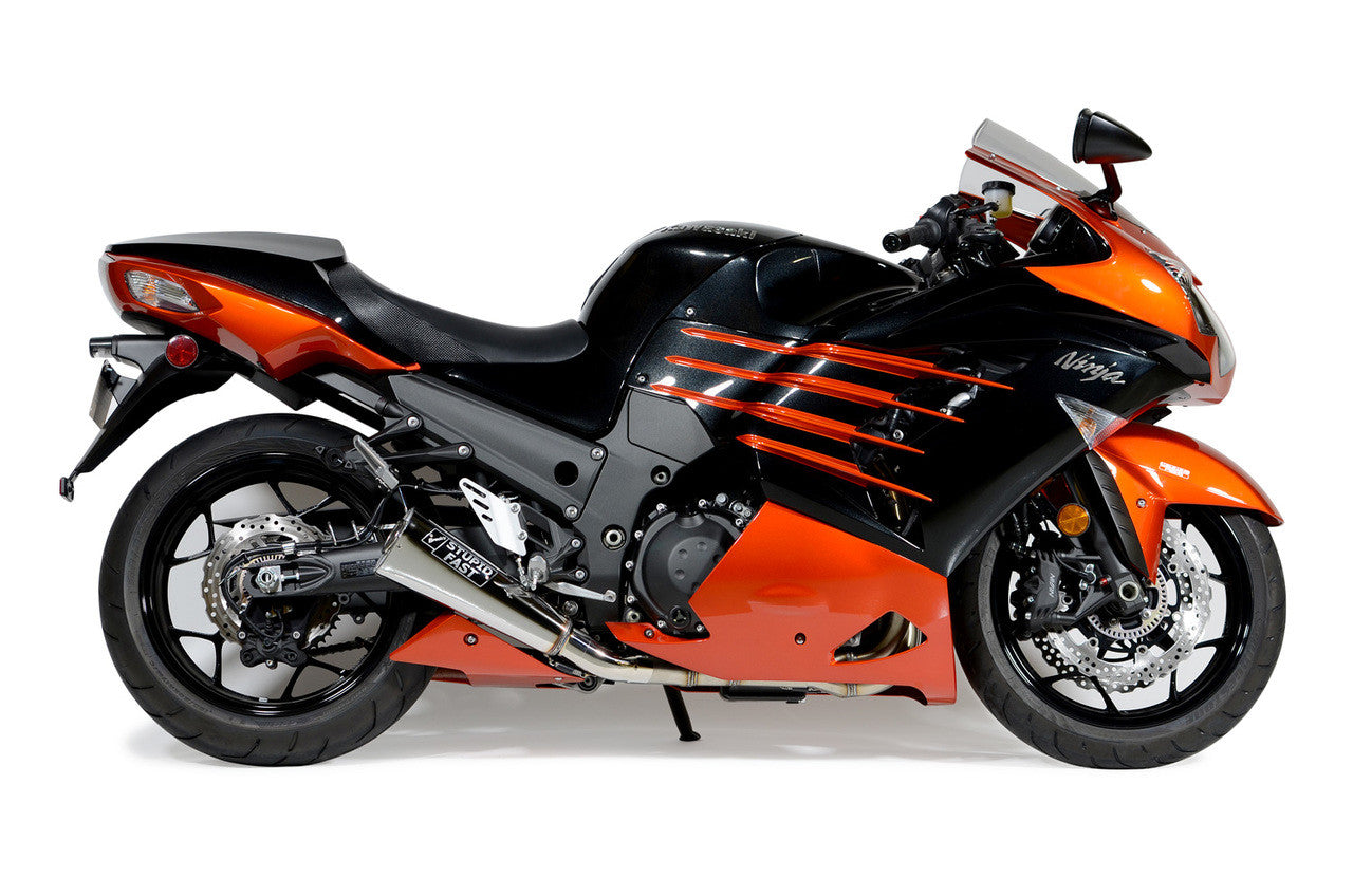 Brock's Performance Performance Package w/ Alien Head 2 Polished ZX-14R (18-25)