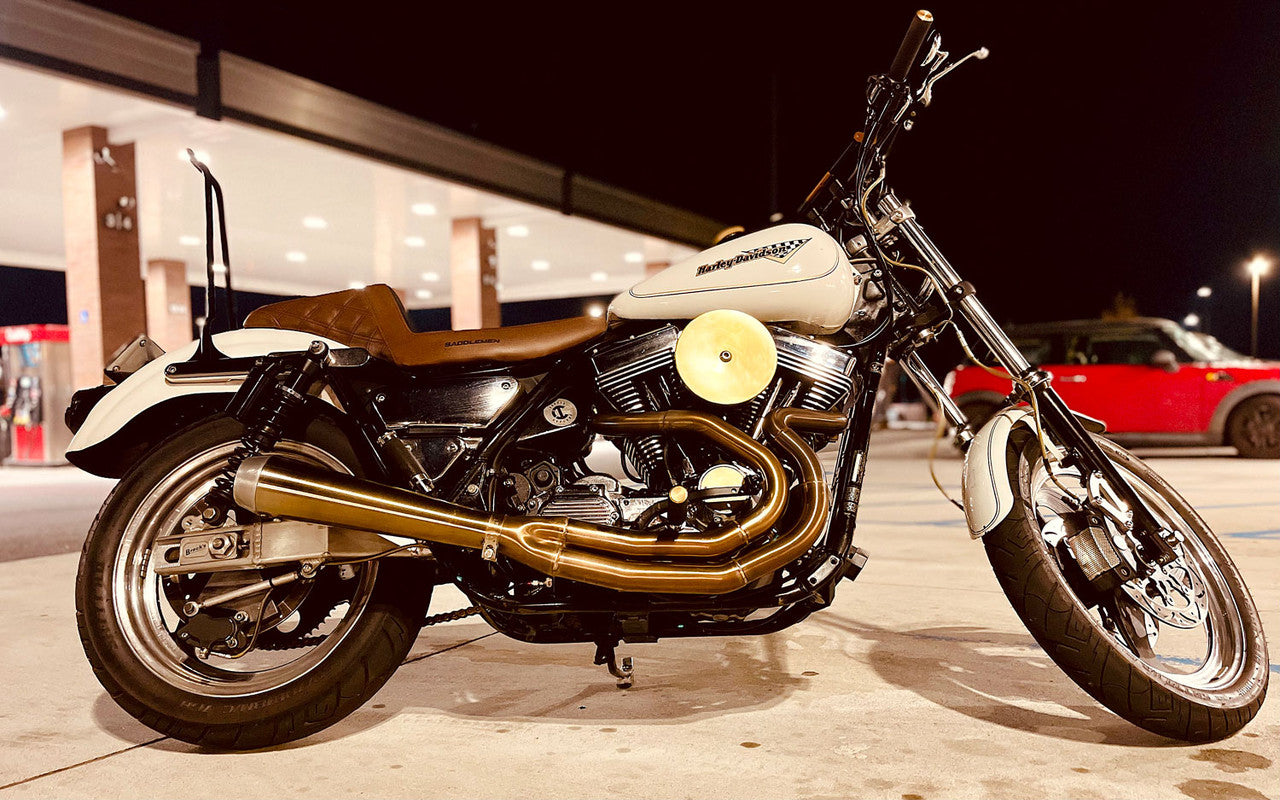Brock's Performance Performance FXR Swingarm (Burnished) for Harley-Davidson FXR (82-00)