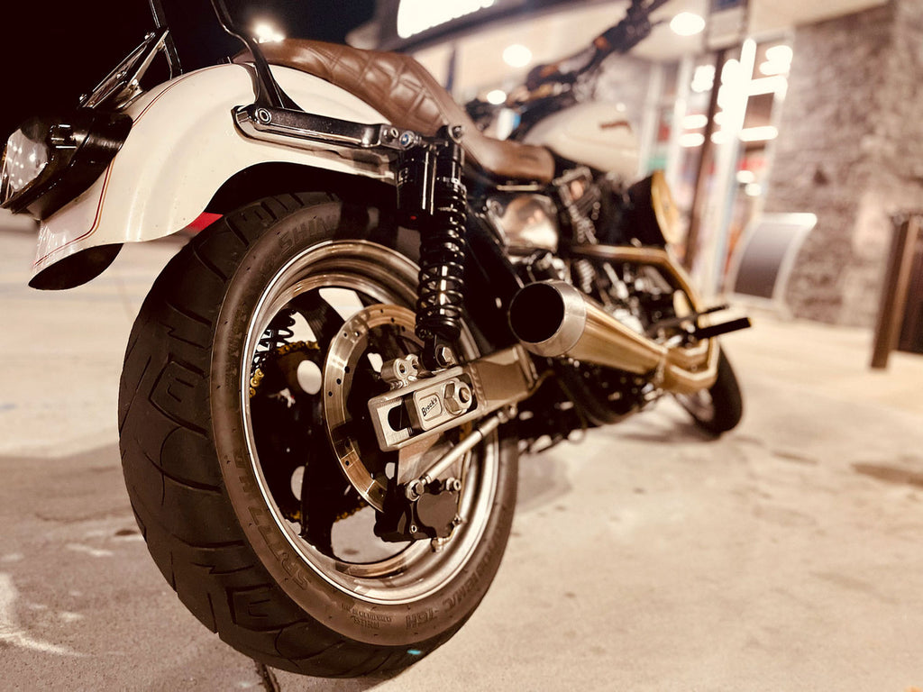 Brock's Performance Performance FXR Swingarm (Burnished) for Harley-Davidson FXR (82-00)
