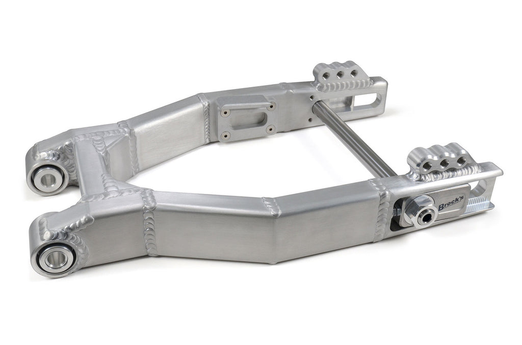 Brock's Performance West Coast Bagger Swingarm (Burnished) for Harley-Davidson Touring Models (09-26)